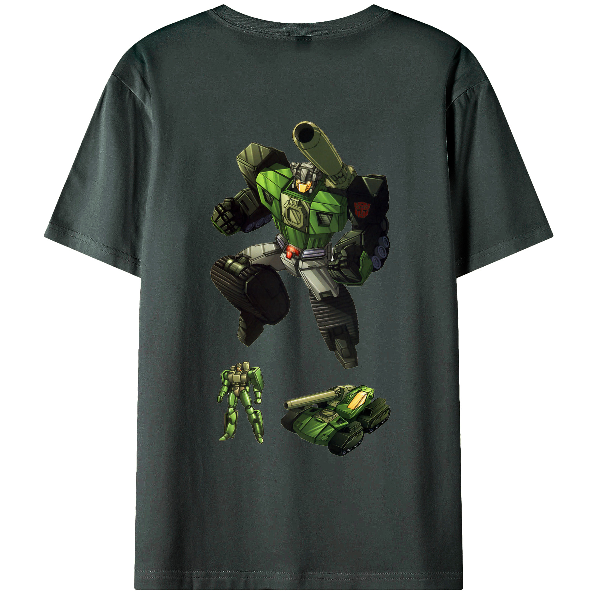 （画像用）  綿100％ メンズ半袖Tシャツ（バックプリント） 通気性